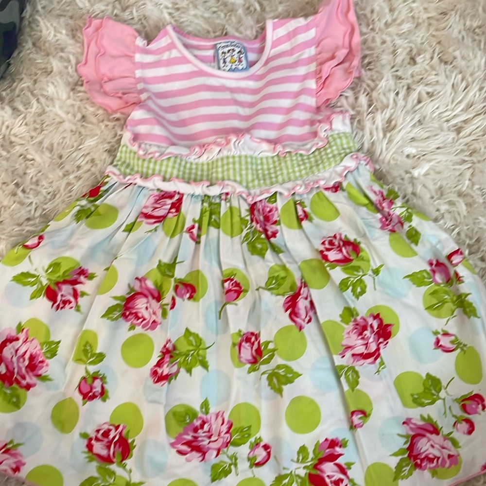 Floral cotton dress